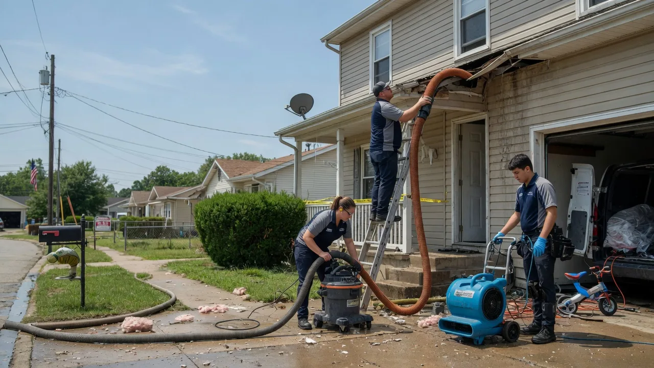 Water Damage Restoration in Amesville, OH near me